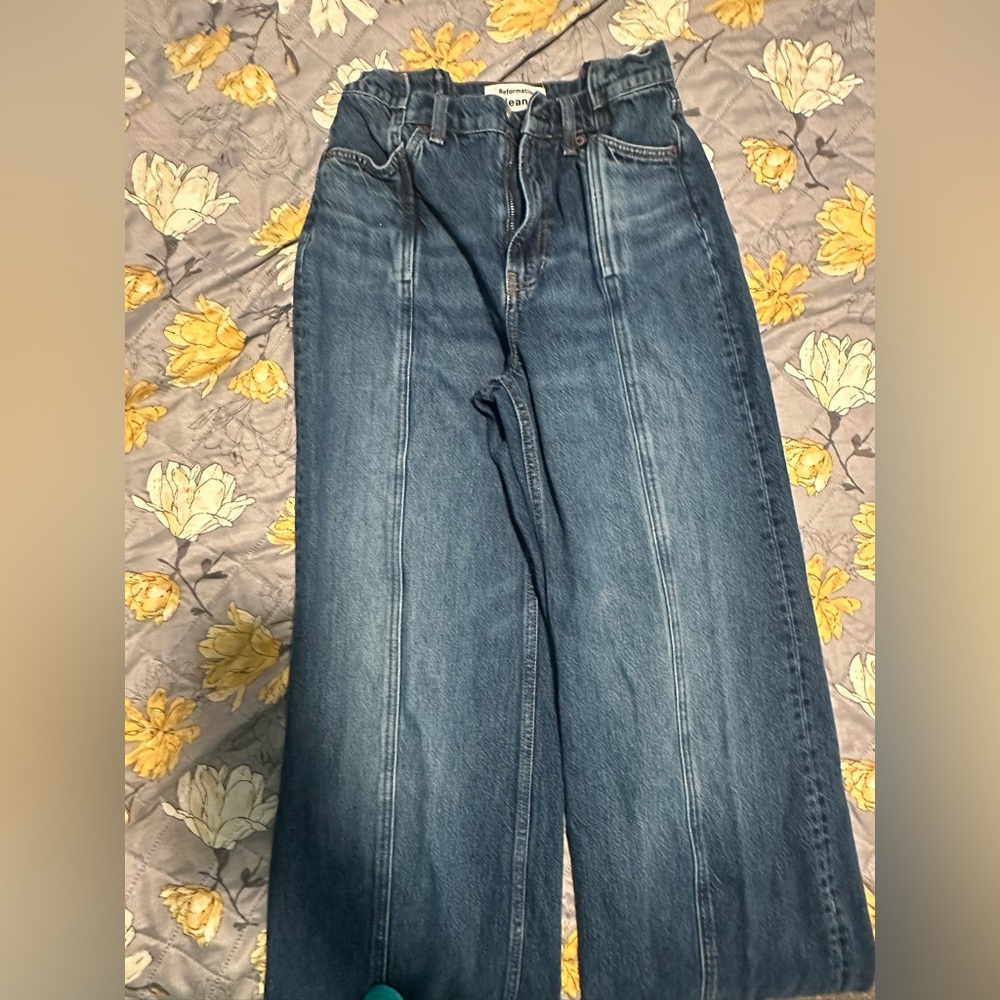 Reformation Cary High Rise Jeans Size 25